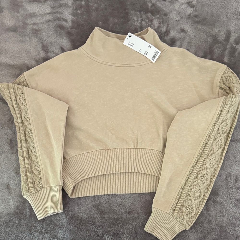 Urban Outfitters Beige Cowl Neck Sweater